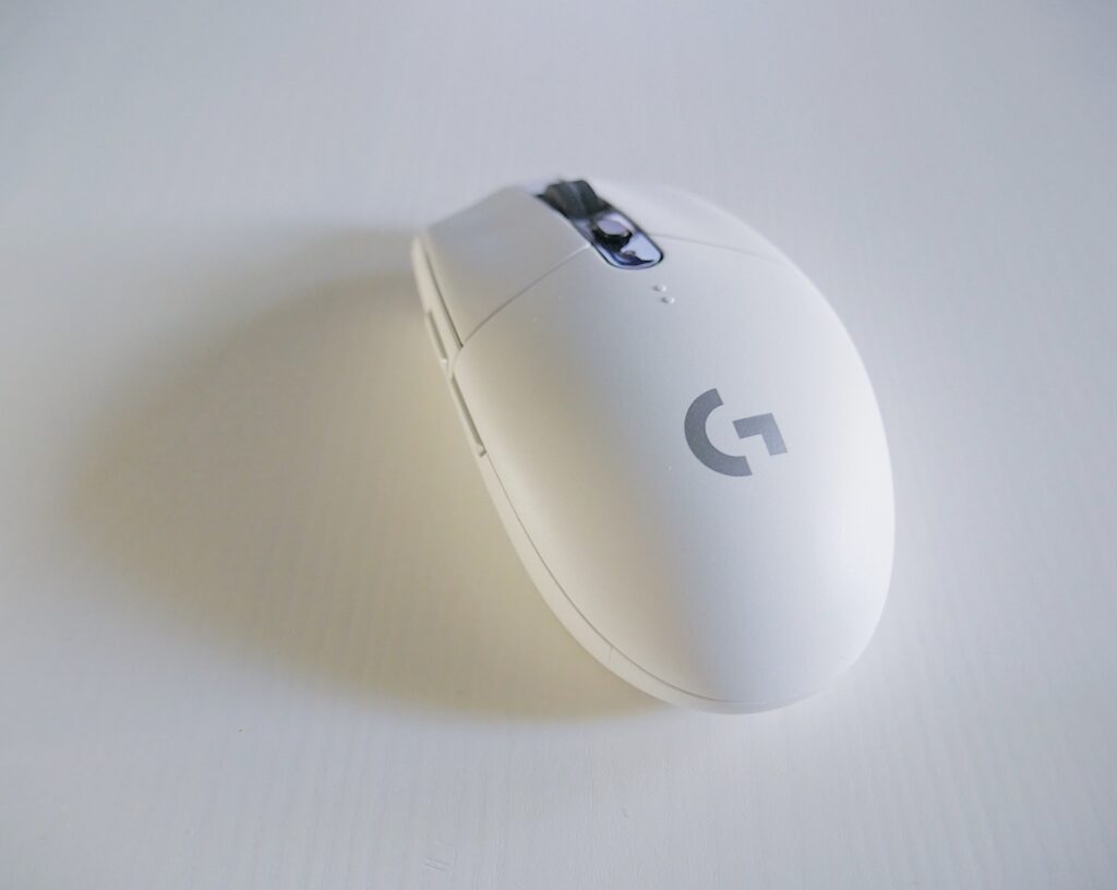 mouse inalambrico blanco