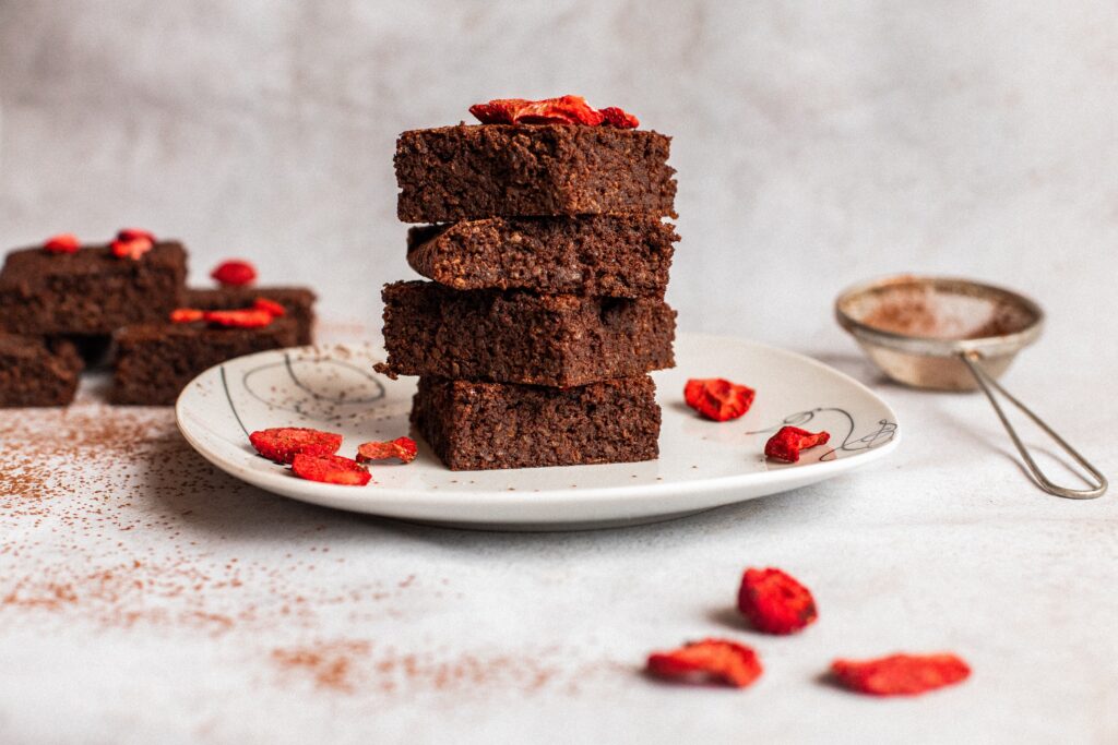 brownies de chocolate