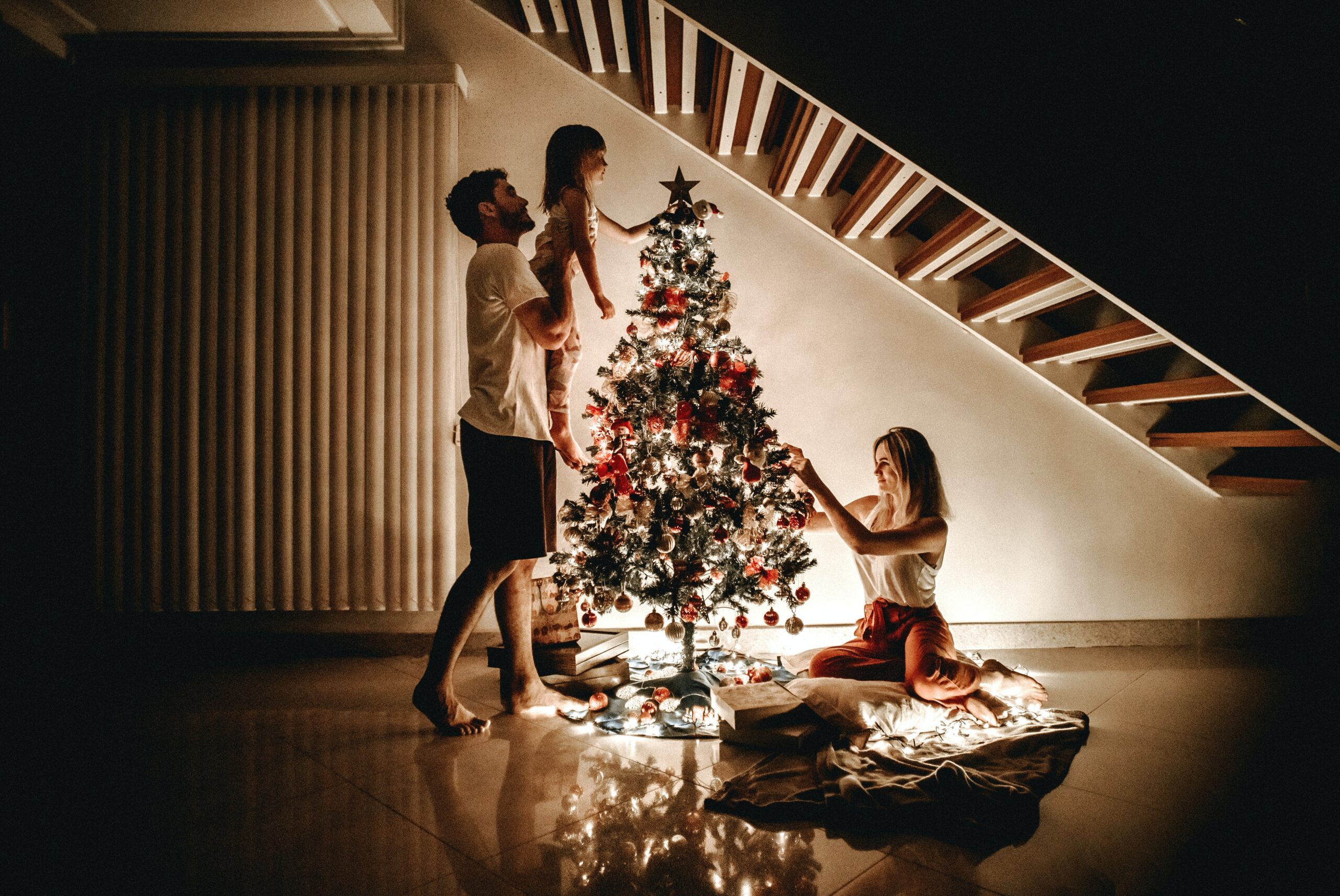 armar el árbol de navidad